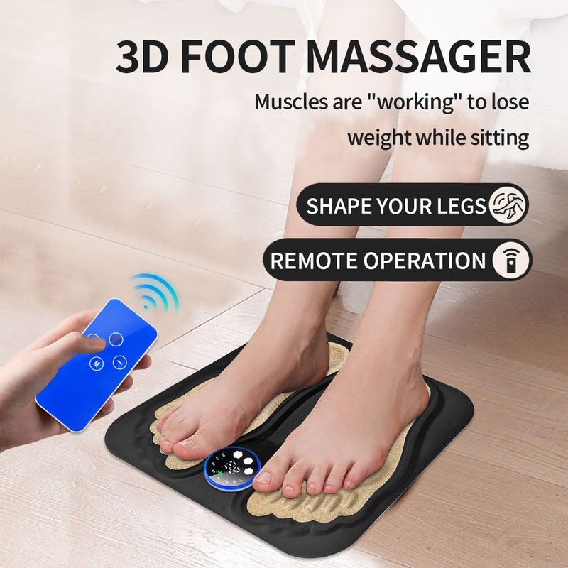 インテリジェント EMS 3D 足裏パッドパルス経絡フットパッド微電流フットマッサージャー経穴フットマッサージ機|undefined