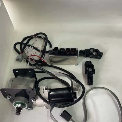 Steering gear assembly steering assist