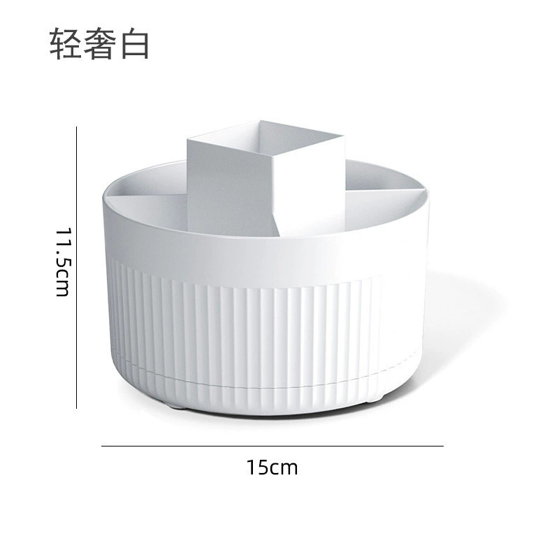 化粧品収納ボックス、卓上回転ペンホルダー、軽くて豪華でハイエンドのプラスチック製収納ラック、化粧ブラシ収納オールインワンキャビネット|undefined
