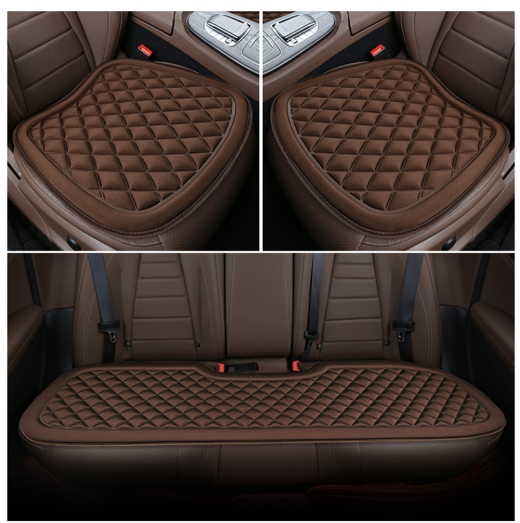Single-piece anti-slip car seat cushion, universal for all seasons, popular online car mat, rear seat cushion, all-season model