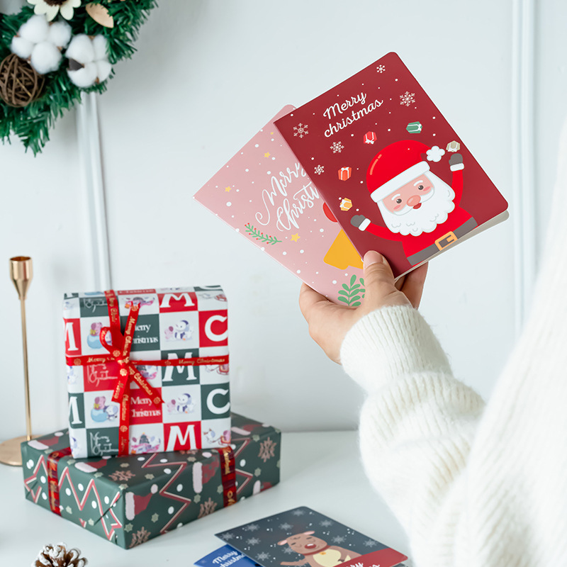 新しいクリスマスプレゼント包装ギフト紙diyバッグ紙スポット卸売り|undefined