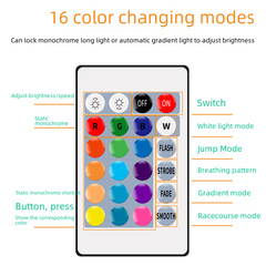 LED Strip Light Flexible RGB TV Background Atmosphere Light Waterproof Remote Control Color Changing Wholesale 