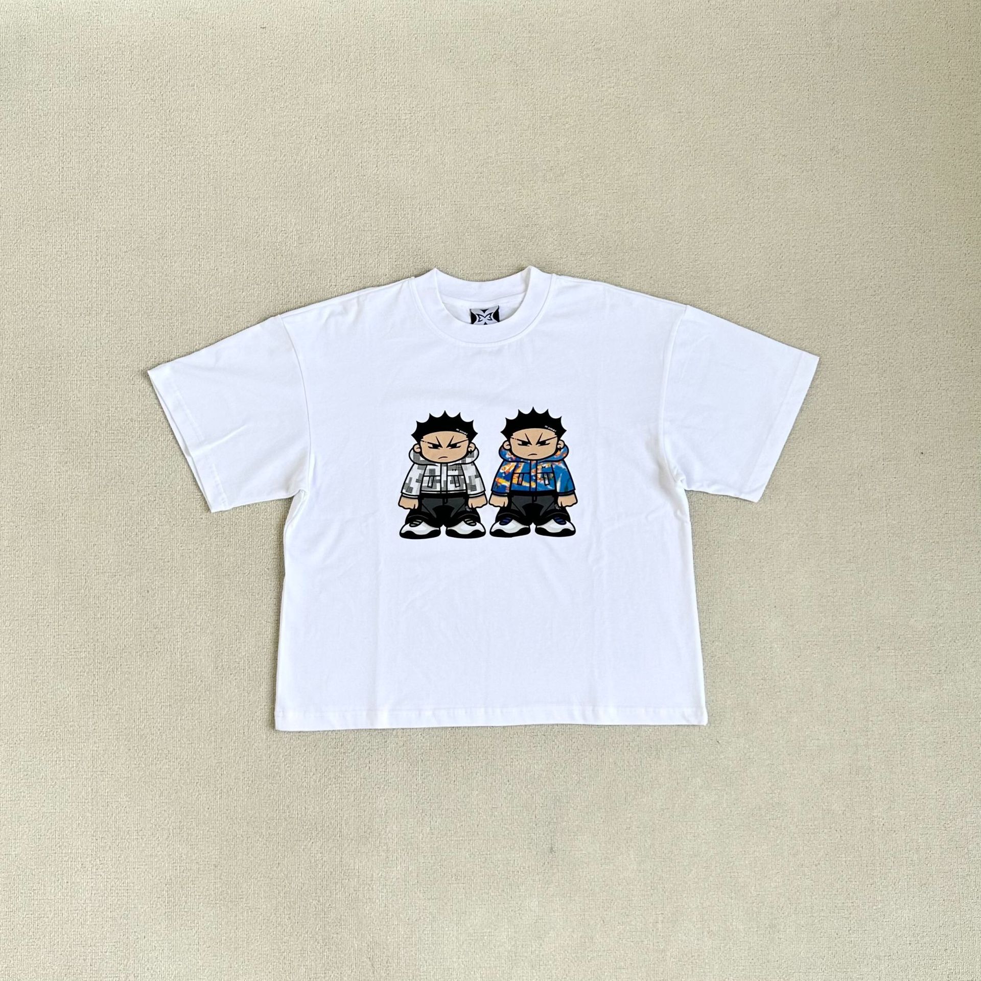 어린이 2명/백인