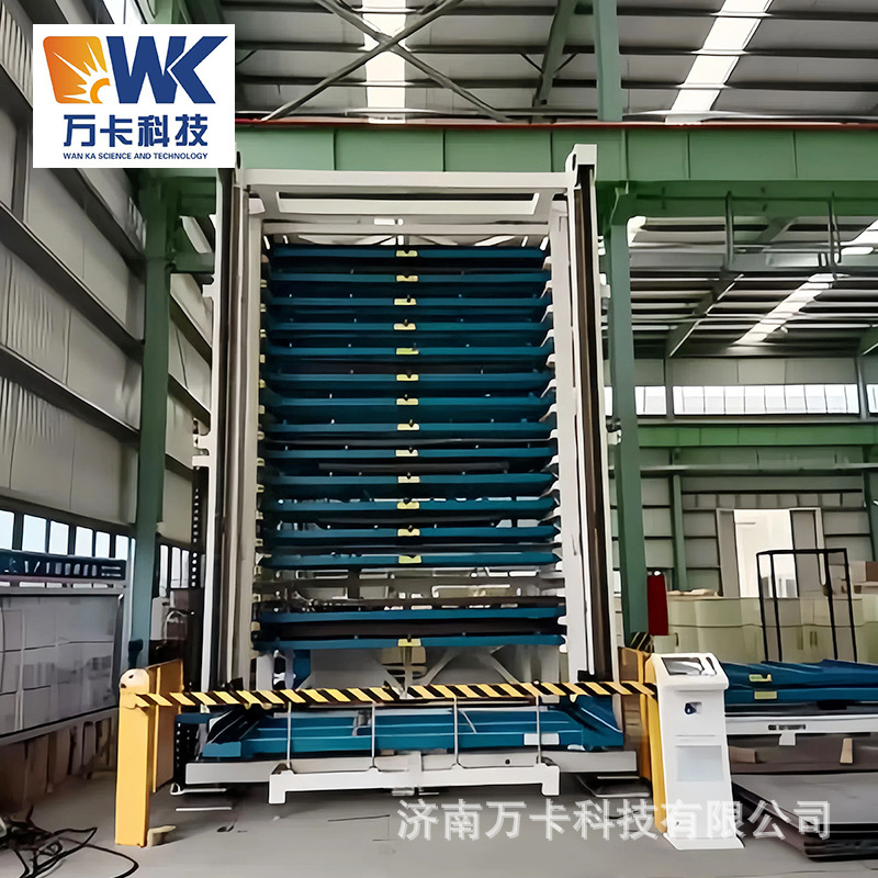 Intelligent Lifting and Lowering Sheet Storage Racks, Fully Automatic Heavy-Duty Sheet Storage Rack Equipment for Laser Cutting Machines Intelligent Lifting and Lowering Sheet Storage Racks, Fully Automatic Heavy-Duty Sheet Storage Rack Equipment for Laser Cutting Machines