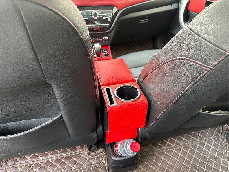 Haval H1 Armrest Box Red and Blue Logo Great Wall Haval H1 Car Central Armrest Box Modification Accessories Interior Storage Box