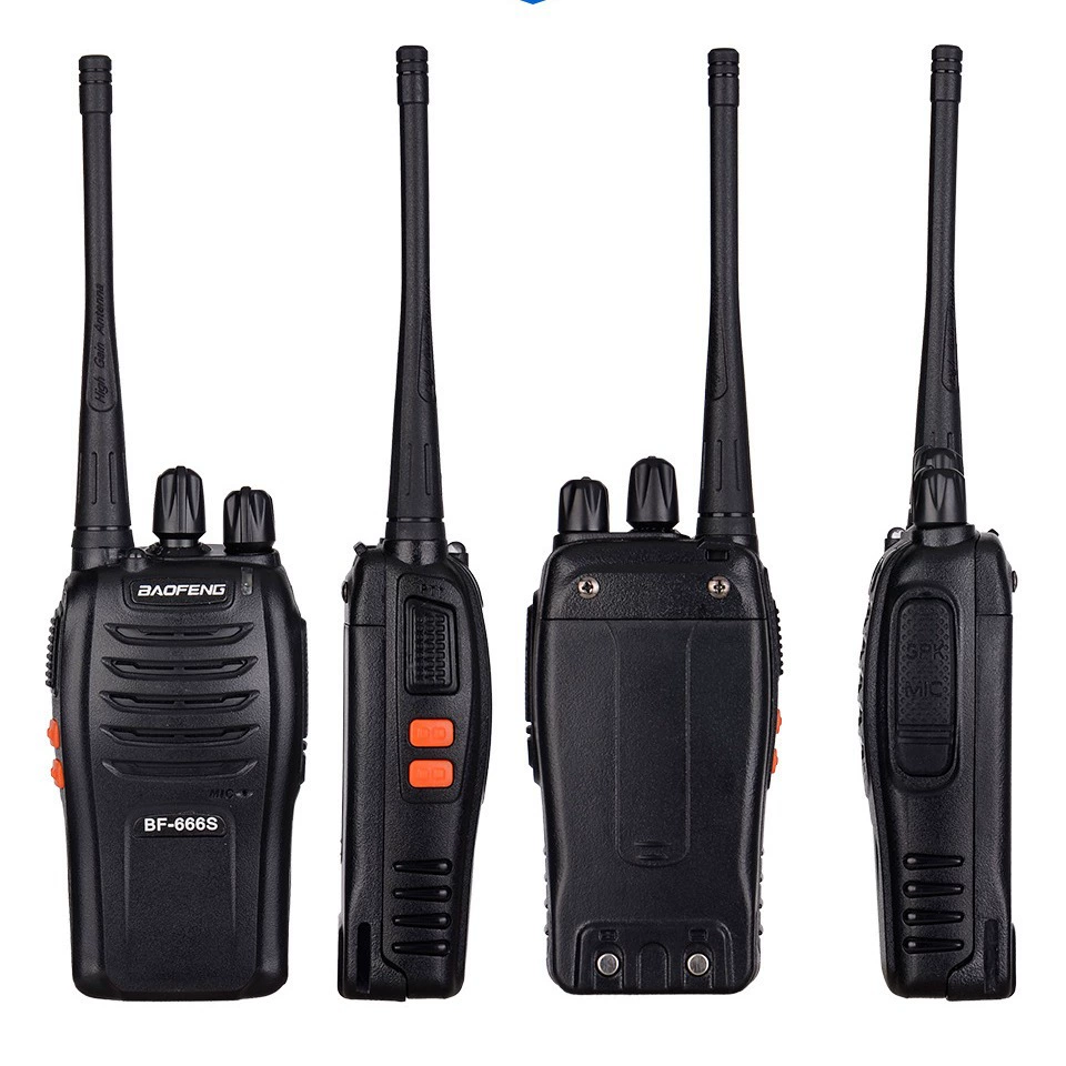 Baofeng BF-666S handheld intercom Baofeng wireless micro-micro-peak talk machine civilian construction site
