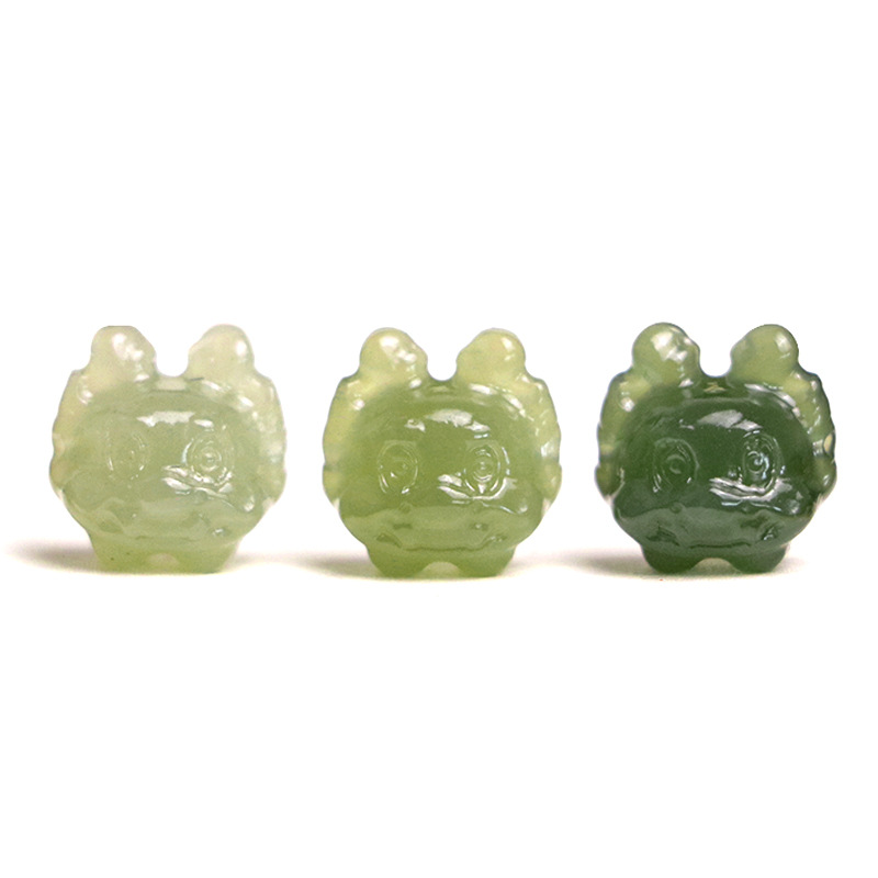organic birthday charm jade