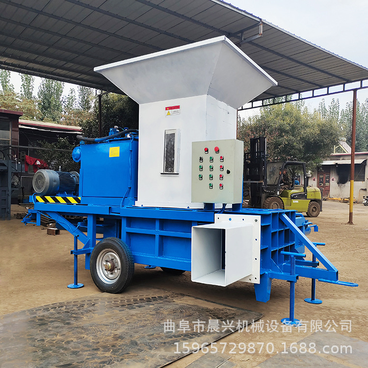 玉米芯椰糠稻壳压块打包机 全自动青储麦秸豆秸打捆机 木料压块机