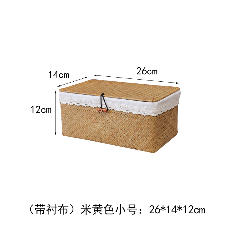 Cestas de bambú trenzadas, cajas de bambú trenzadas