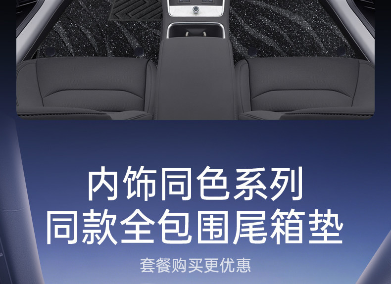 Suitable for Shangjie Z7/Z7T, full-coverage floor mats, 2026 new model car interior modification accessories, trunk mat supplies