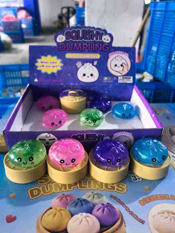 Bamboo de pellizco de pellizco de liberación creativa adorable expresión simulación de bolos de color rebote lento juguetes de descompresión transfronterizos