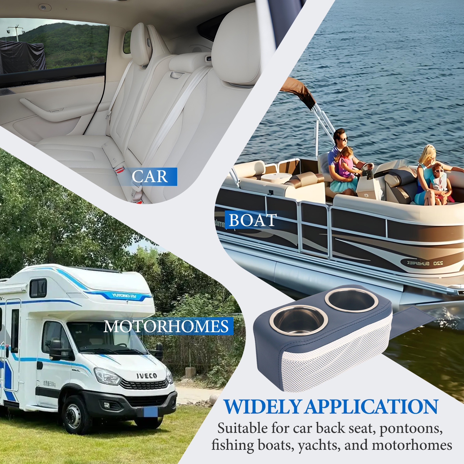 Car/Boat Water Cup Holder, Drink Holder, Cup Holder, Cup Stand, Yacht Rv Car Water Cup Holder