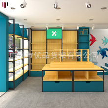 晨光文具店货架展柜背柜手办展示架玩具货柜陈列柜可拆卸立柱货架