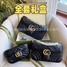 包包女2025新款真皮时尚潮流马卡龙马蒙女士腰包真皮女包单肩斜潮