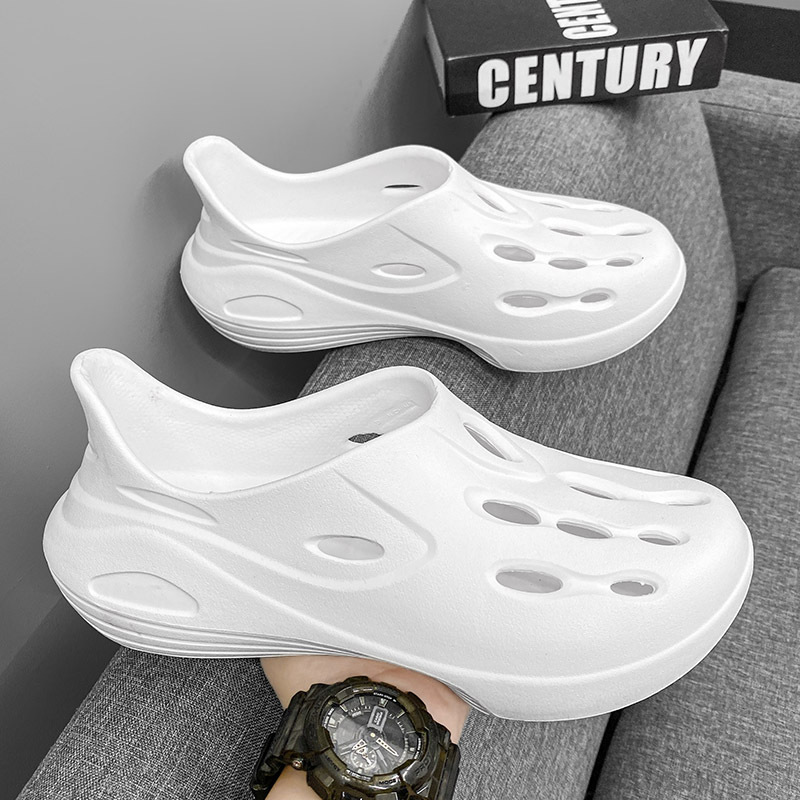 Zapatos para hombres de verano nuevo tipo de soleas gruesas resistentes al desgaste casero al aire libre zapatillas de playa transpirables image 1