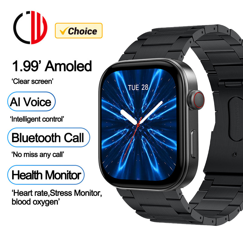 【Cross-Border Shipping】Gtx12 Smart Watch Amoled High-Definition Large Screen Bluetooth Call Blood Pressure Blood Oxygen Heart Rate 【Cross-Border Shipping】Gtx12 Smart Watch Amoled High-Definition Large Screen Bluetooth Call Blood Pressure Blood Oxygen Heart Rate