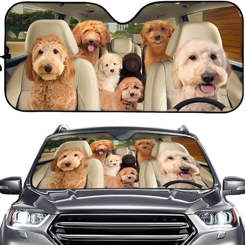 Передний блок индивидуальный солнцезащитный крем 3D цифровая печать теплоизоляция лобового стекла затенение алюминиевая пленка автомобиль новый универсальный тип