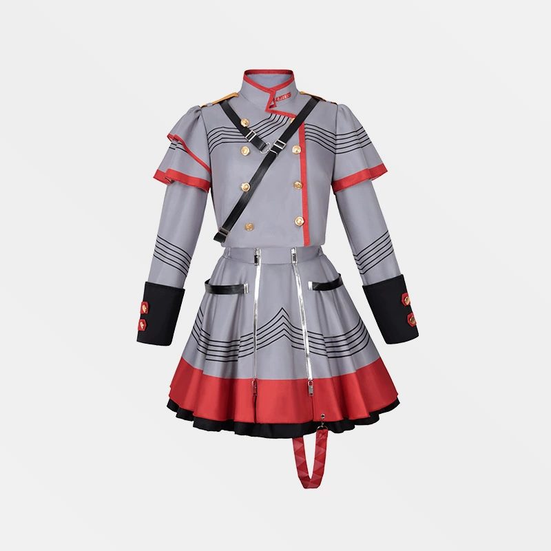 [现货虚拟vtuber Synthesizer V 重音Teto同款cos服二次元动漫服装]