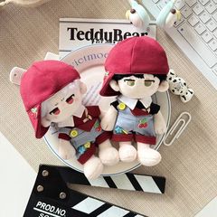 捶捶体15cm小糖糖套装娃衣站姿棉花娃娃站姿正常体公仔换装衣套装