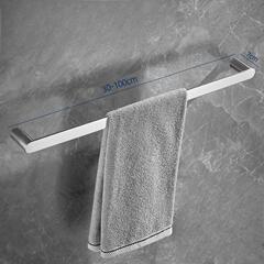 ステンレス製タオルラック壁掛けトイレ用タオルラック浴室用ハンガーシングルバータオルバートイレ壁掛けラック