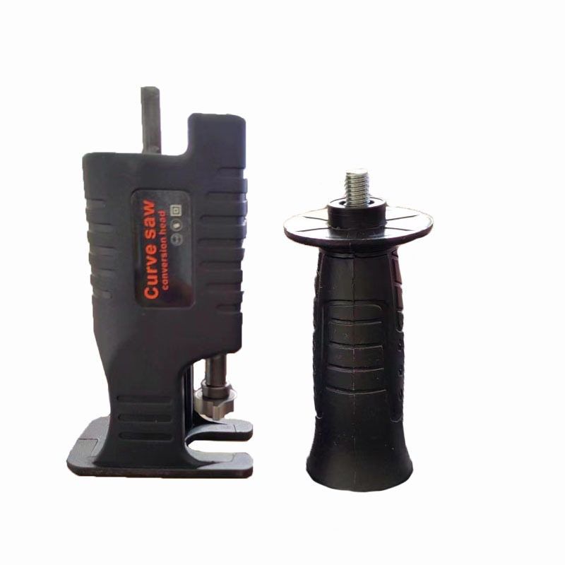 Pequeños taladros de mano para el hogar cambiados a motosierra sierra de sable cambiada a sierra recíproca sierra de calar eléctrica para trabajar la madera cabezal de conversión multifuncional