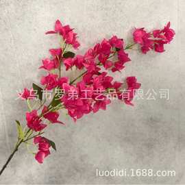 新款仿真花三角梅工程造景酒店家居装饰婚庆假花仿真树造景跨境