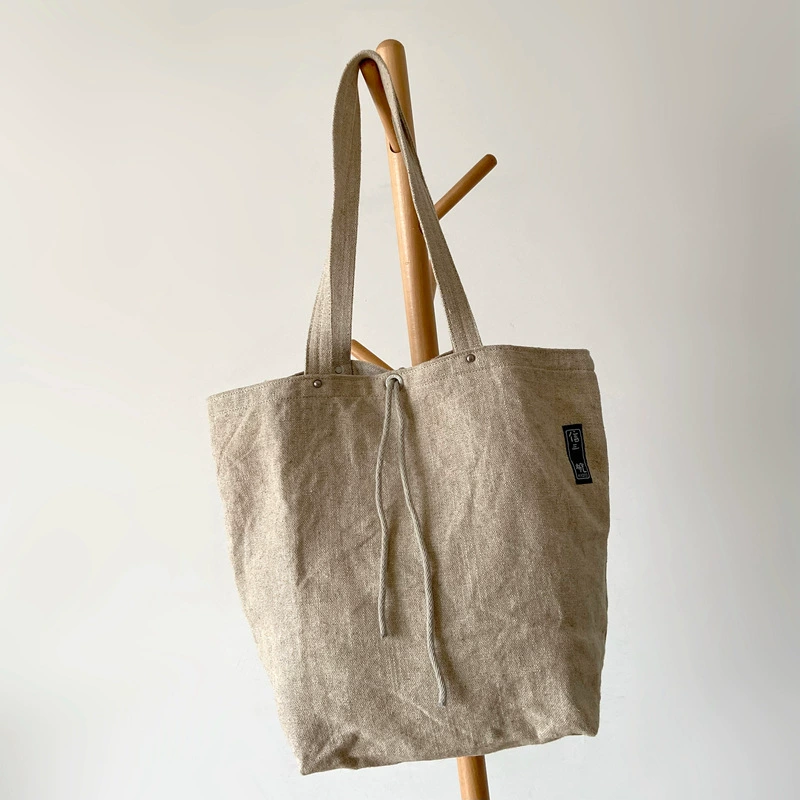 A must-have for cow goods, only a few, niche lazy style, Yize canvas bag, three handheld tote bag