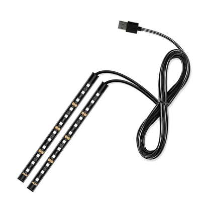 Other lights one-on-two-on-four monochrome foot atmosphere - 24-lights-usb-to-two-red