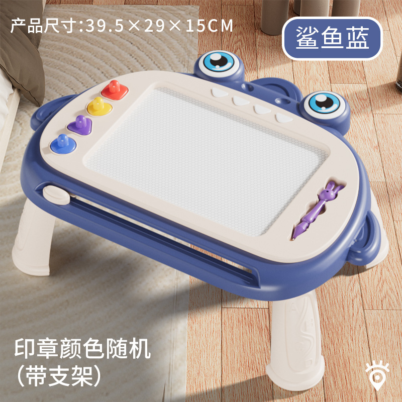 Tablero de dibujo magnético para niños de gran tamaño que se puede borrar, tablero de escritura para niños domésticos, juguete de dibujo magnético de graffiti para bebés