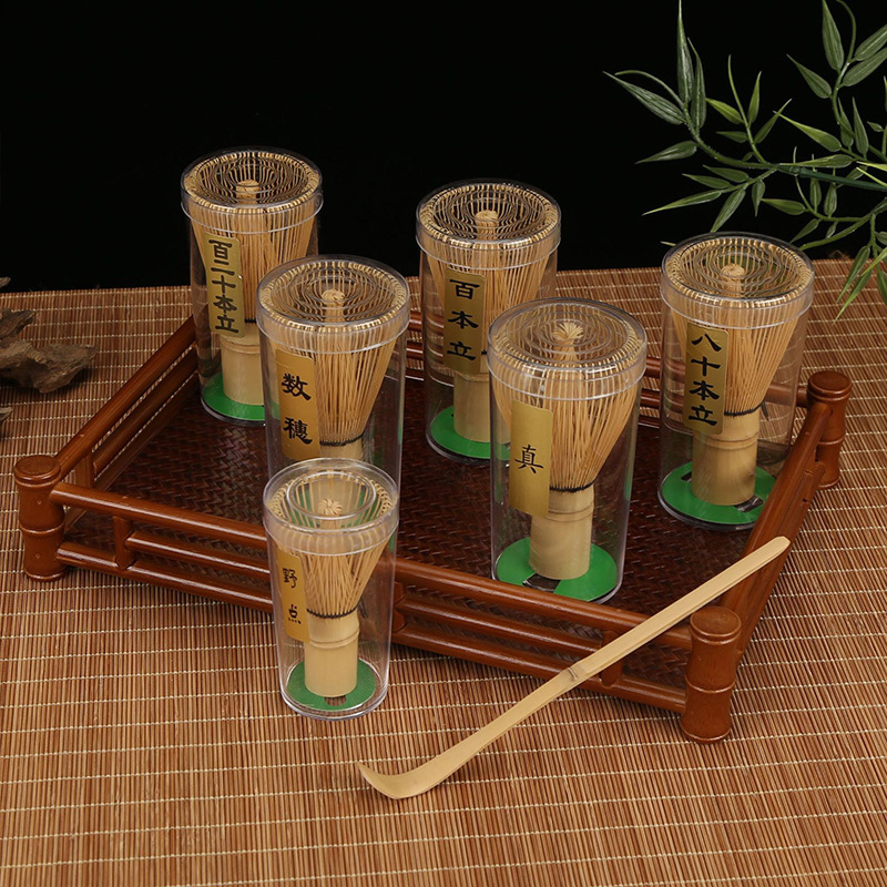 茶筅日式抹茶工具百本立茶筅立八十本立抹茶刷茶具配件抹茶数穗|undefined