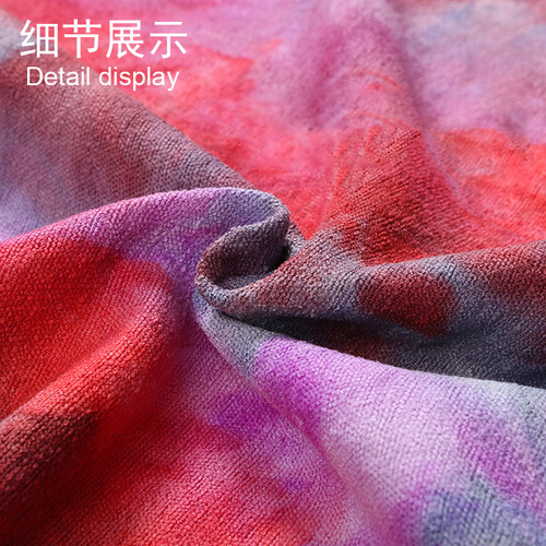 Factory direct supply of fitness towels, non-slip sports towels, tie-dyed yoga towels, printed yoga towels