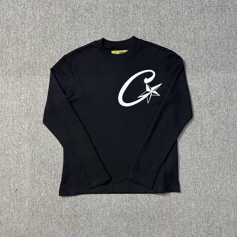 Trendy Brand Corteiz Sweatshirt Waffle Alcatraz Island 5th Anniversary Men's Long-sleeved T-shirt Cotton Street Casual Trendy Brand Corteiz Sweatshirt Waffle Alcatraz Island 5th Anniversary Men's Long-sleeved T-shirt Cotton Street Casual