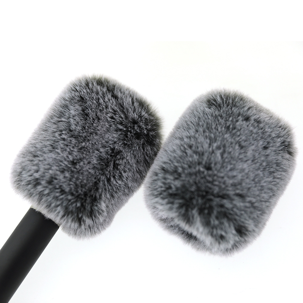 マイク手持ちブラケット棒防風スポンジ街拍取材録画無線ネクタイ麦取材棒防風毛羽カバー