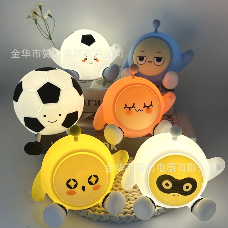 Cross-Border Night Light, Pat Light, Night Light, Children's Room Night Lighting, Pat Sensor Light, Silicone Lamp, Table Lamp Cross-Border Night Light, Pat Light, Night Light, Children's Room Night Lighting, Pat Sensor Light, Silicone Lamp, Table Lamp