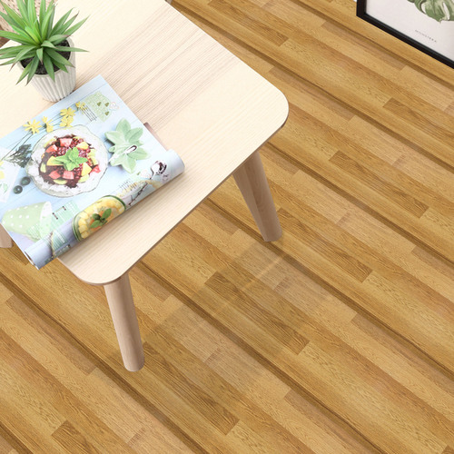 Wood Grain Flooring Decal for Bedroom and Living Room Removable Decor Waterproof Wall Sticker Removable Floor Decal DB01