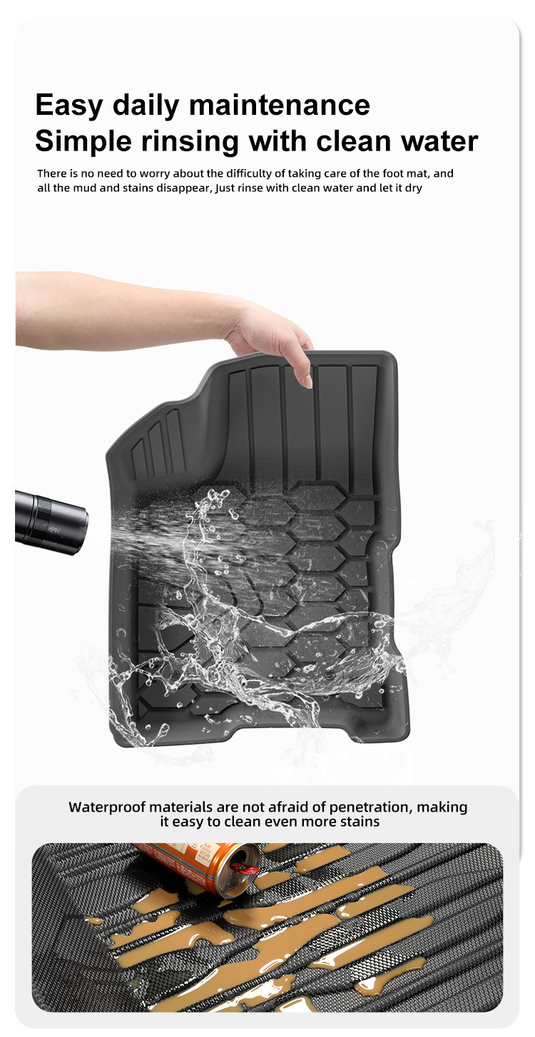 Suitable for 15-25 Models of Lada Vesta Sw Cross Car Floor Mats Tpe Trunk Mat Cross-Border