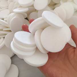 香薰片汽车出风口摆件圆形车载香水补充替换装栀子花