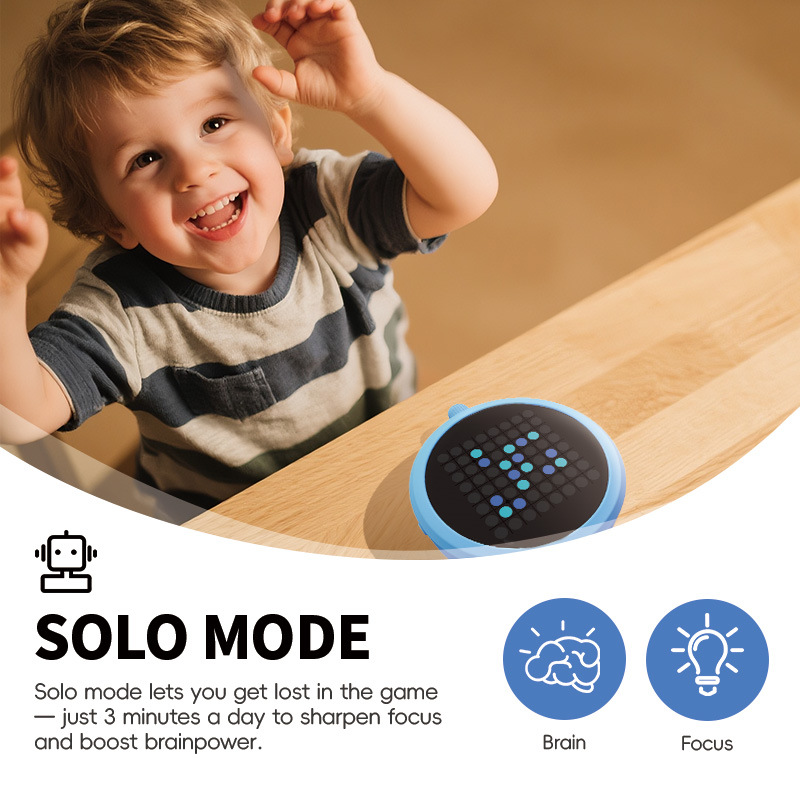 Amazon venta caliente para niños puzzle interactivo juguetes electrónicos al por mayor entrenamiento de pensamiento lógico juguetes de mano
