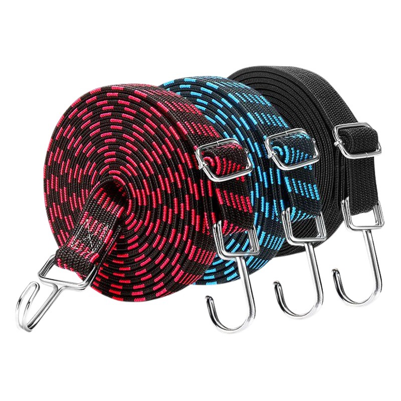 Motocicleta correa elástica batería coche correa de montar alta cuerda de embalaje cuerda al aire libre ciclismo bicicleta Correa