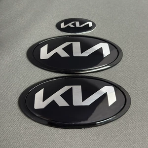 Suitable for New Kia Car Logo Modification Kn Hood Front Logo Kia Sorento K5K3 Smart Running Sportage Jiale Rear Car Logo