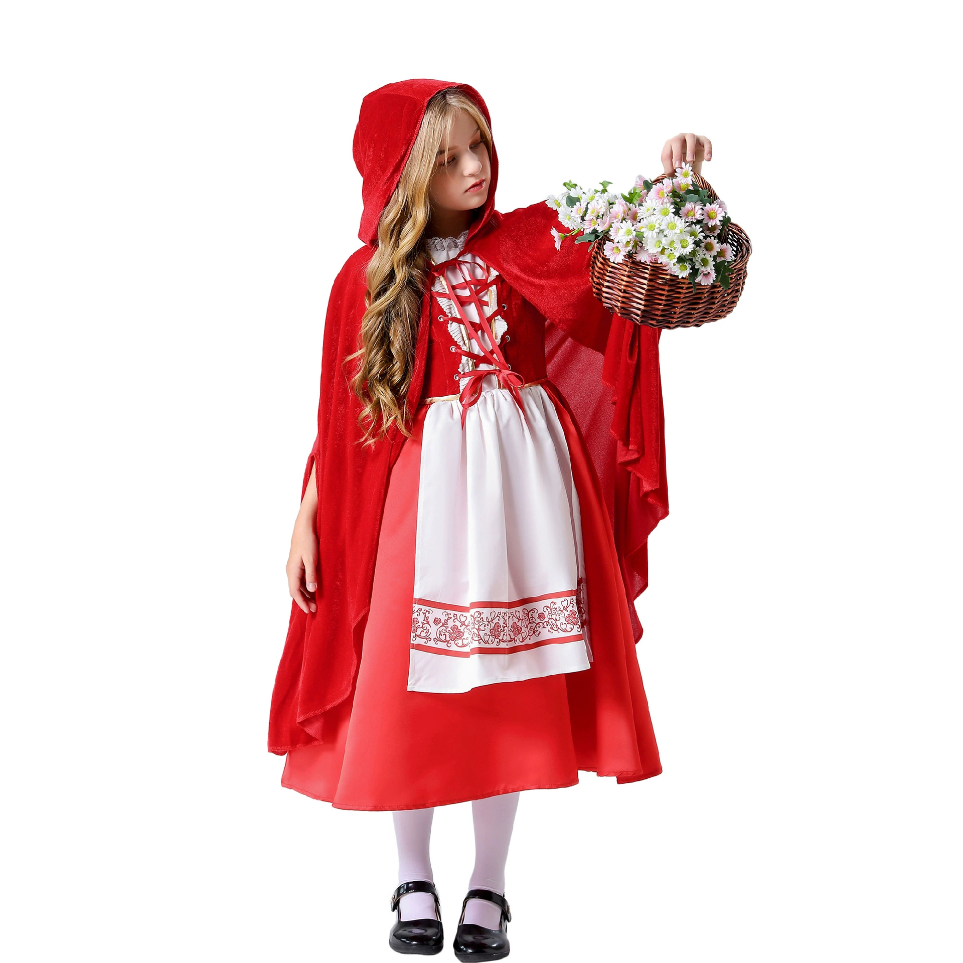Красная Шапочка, детский плащ, костюм, Хэллоуин, выпускной вечер