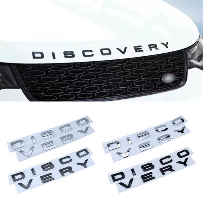 Suitable for Land Rover Discovery Sport hood lettering, front English Chery Land Rover rear door DISCOVERY emblem