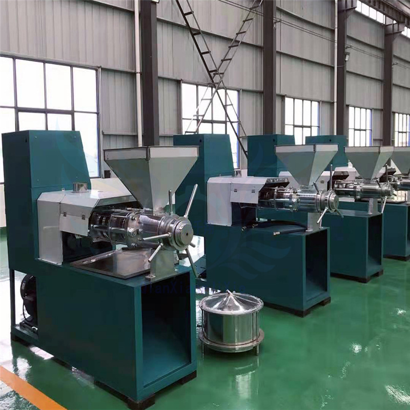 全自动冷热两用花生大豆螺旋榨油机 家用大小型棕榈生熟压榨设备