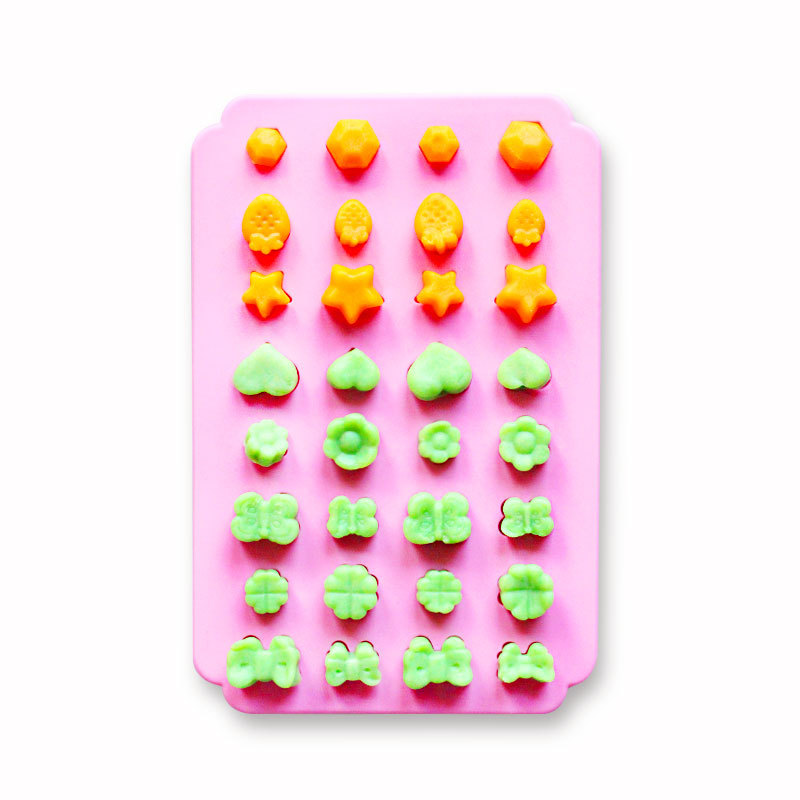 32连蝴蝶草莓硅胶1