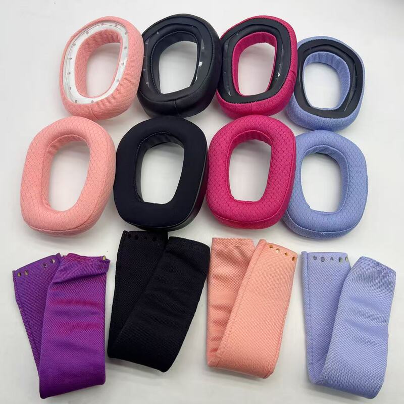 Suitable for Logitech G435 G335 Headphone Cover, Sponge Cover, Earmuffs, Beam Cloth Cover, Head Beam Pad