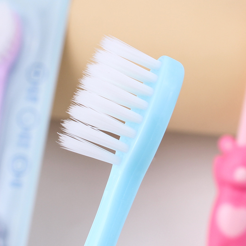Cepillo de Dientes Infantil de Cerdas Suaves, Mango Antideslizante, Limpieza, para Niños