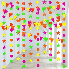 场地布置道具;拉花、彩带;化妆服饰道具