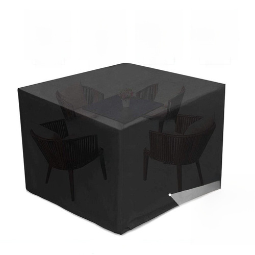 Outdoor Square Sofa Cover for Square Table - 210D Oxford Fabric, Waterproof and Dustproof for Courtyard and Garden, Cross-border Bestseller