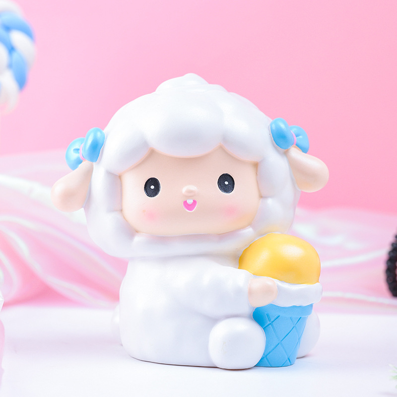 Emocional capabala alcancía vinilo durable alcancía regalo para niños decoración de escritorio entrega de una sola pieza