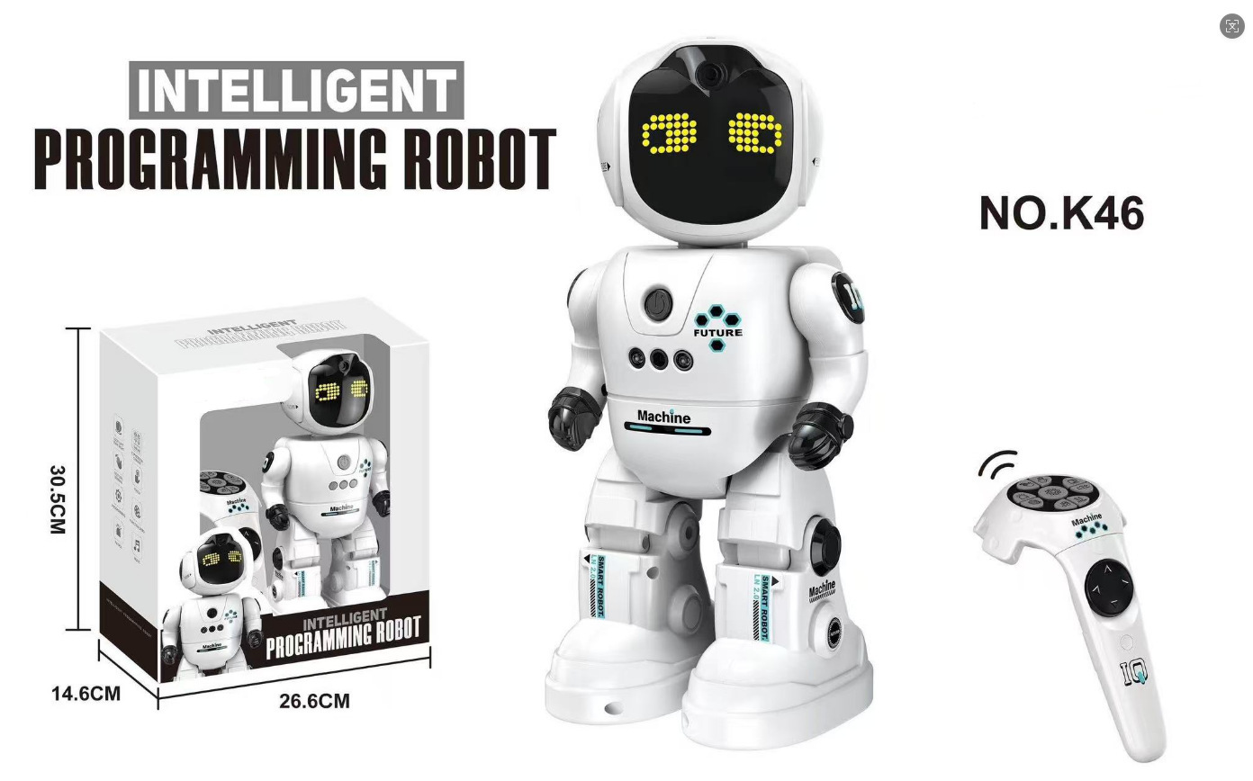 comercio exterior transfronterizo niños inteligencia eléctrica programación de control remoto robot danza juguete de inducción de gestos programable